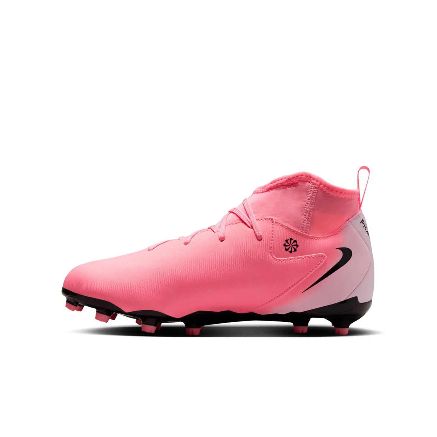 Nike Junior Phantom Luna II Academy FG/MG Soccer Cleat Sunset Pulse/Black - The Art of Soccer Shop