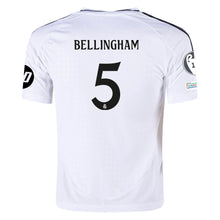 Load image into Gallery viewer, Kid&#39;s Replica adidas Bellingham Real Madrid Home Jersey 24/25 - UCL
