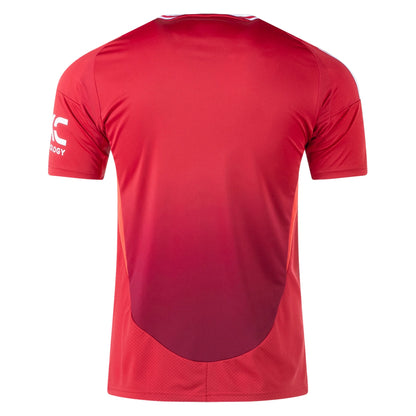 Men's Replica adidas Manchester United Home Jersey 24/25 (SIZE SMALL) - The Art of Soccer Shop