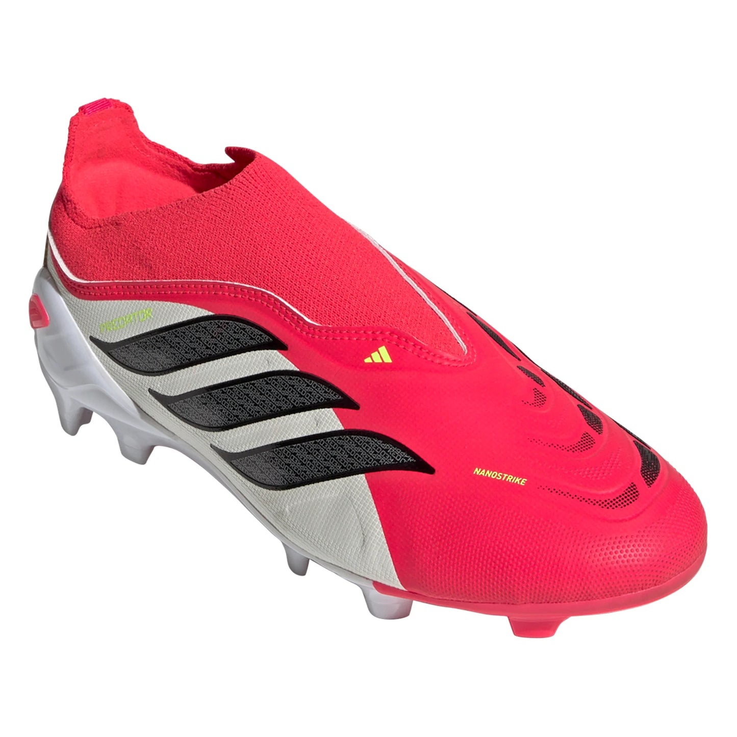 adidas Predator League LL FG Junior Firm Ground Soccer Cleat Lucid Red/Core Black/White - The Art of Soccer Shop