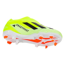 Load image into Gallery viewer, adidas X CrazyFast League Laceless FG Junior Firm Ground Soccer Cleat
