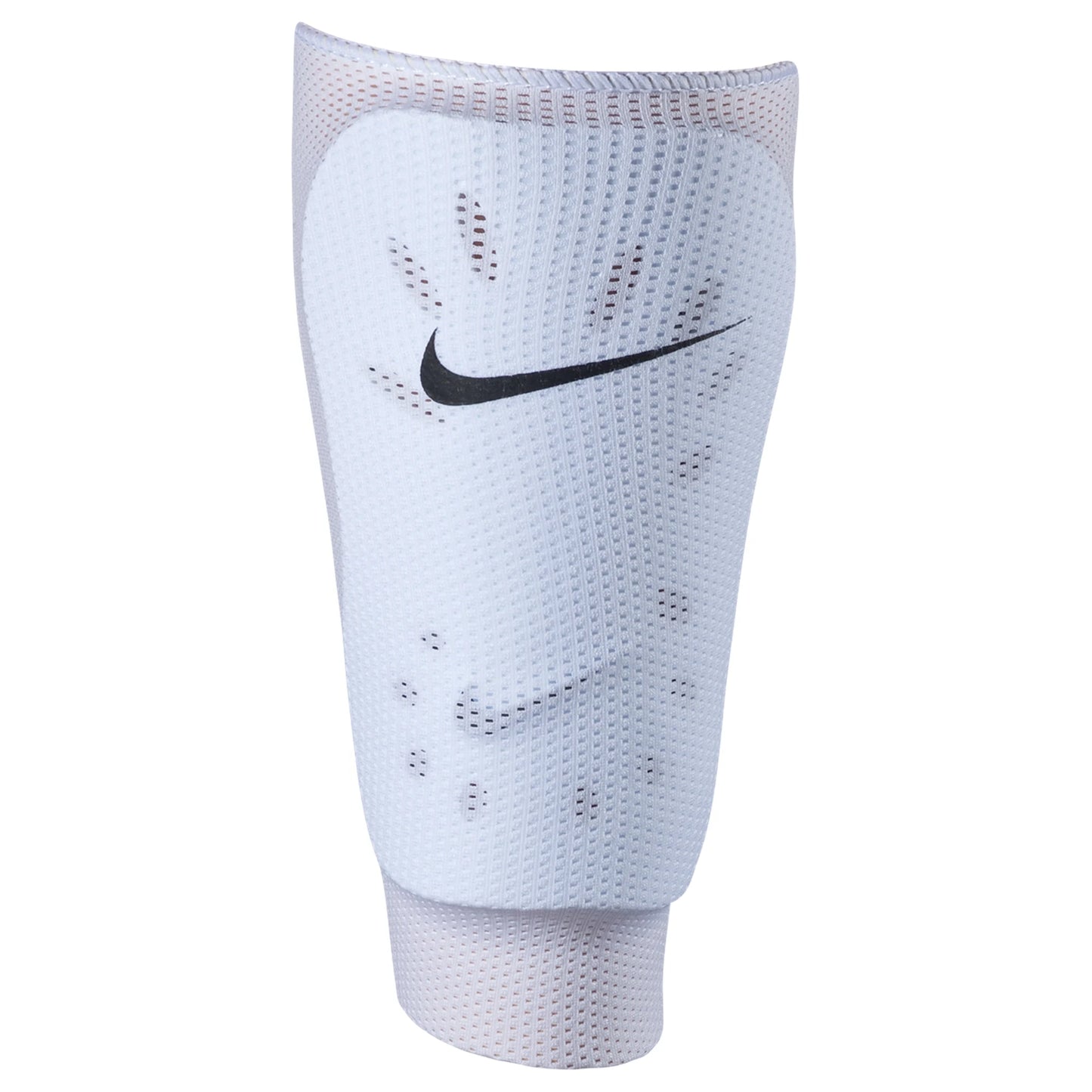 Nike Shin Guard Lock Sleeves White/Black - The Art of Soccer Shop