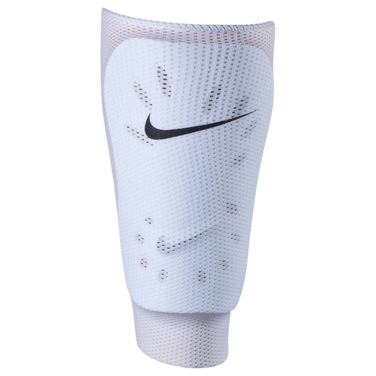 Nike Shin Guard Lock Sleeves White/Black - The Art of Soccer Shop