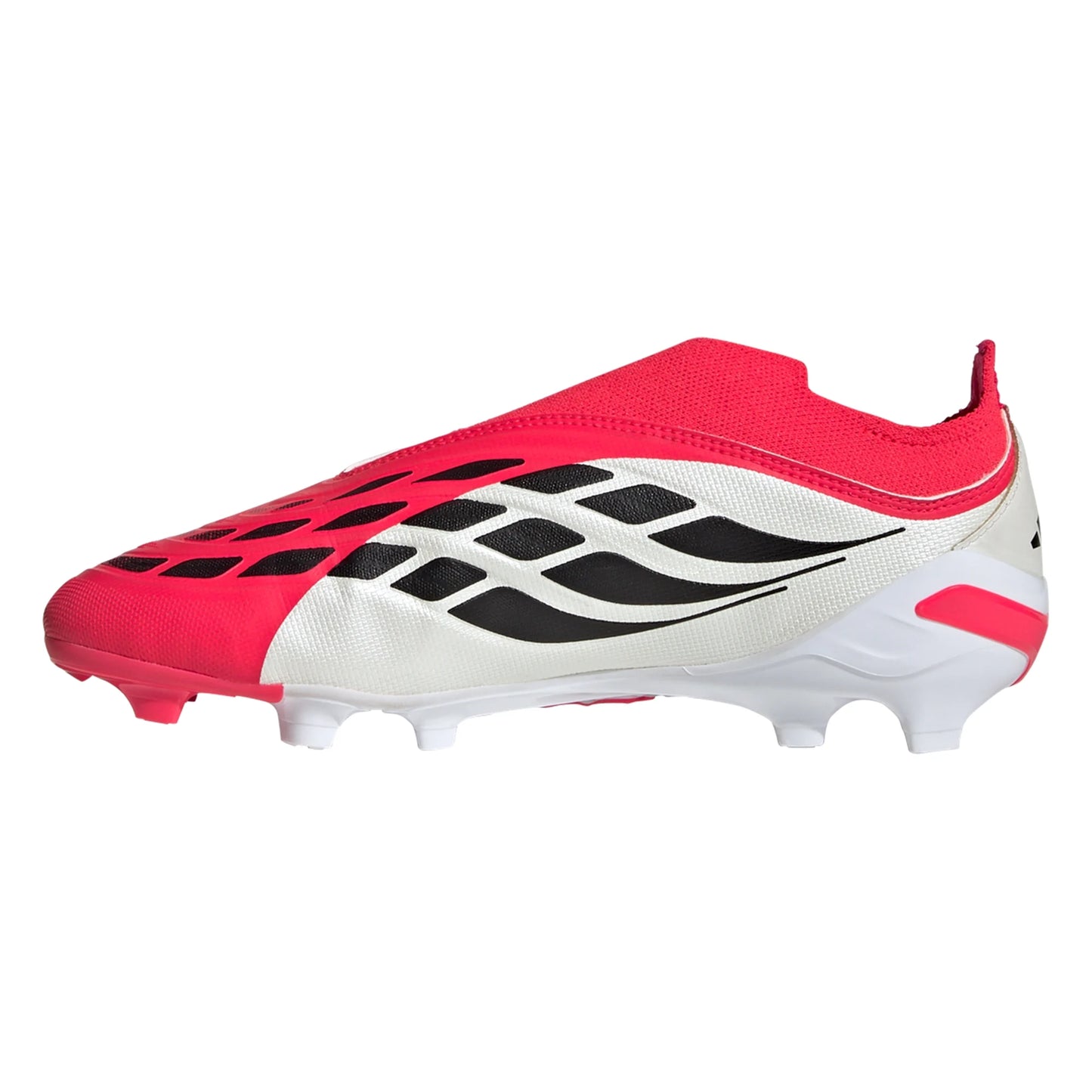 adidas Predator League LL FG Junior Firm Ground Soccer Cleat Lucid Red/Core Black/White - The Art of Soccer Shop