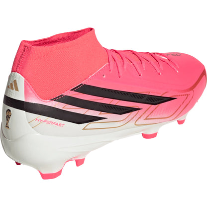 adidas F50 Hyperfast League Mid FG Firm Ground Soccer Cleat