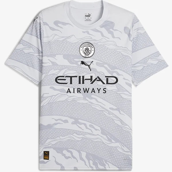 Kid's Replica Puma Manchester City Year of the Dragon Jersey 2024