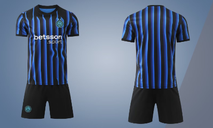 Inter Milan 25/26 Youth Home Kit - The Art of Soccer Shop