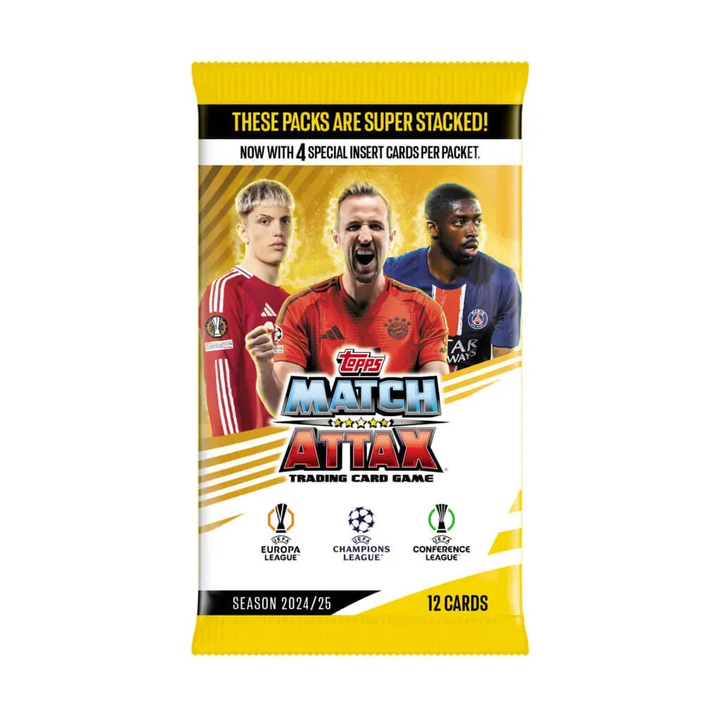 24/25 TOPPS MATCH ATTAX UEFA CHAMPIONS LEAGUE CARD PACK