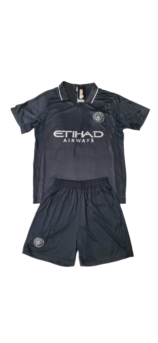 Manchester City 25/26 Youth Away Kit - The Art of Soccer Shop