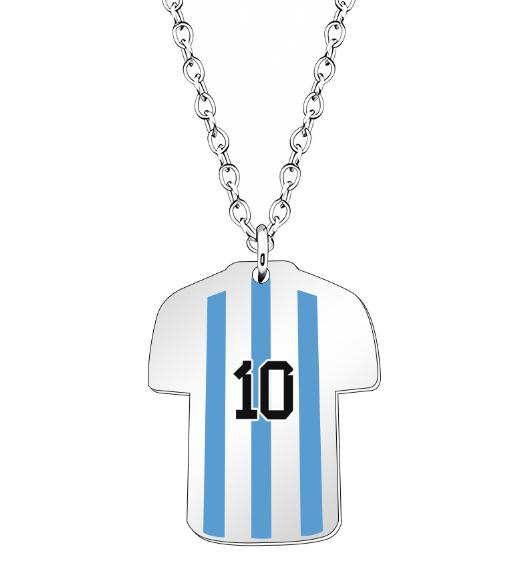 Soccer Dog Tag Necklaces - The Art of Soccer Shop