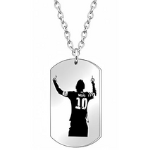 Load image into Gallery viewer, Soccer Dog Tag Necklaces
