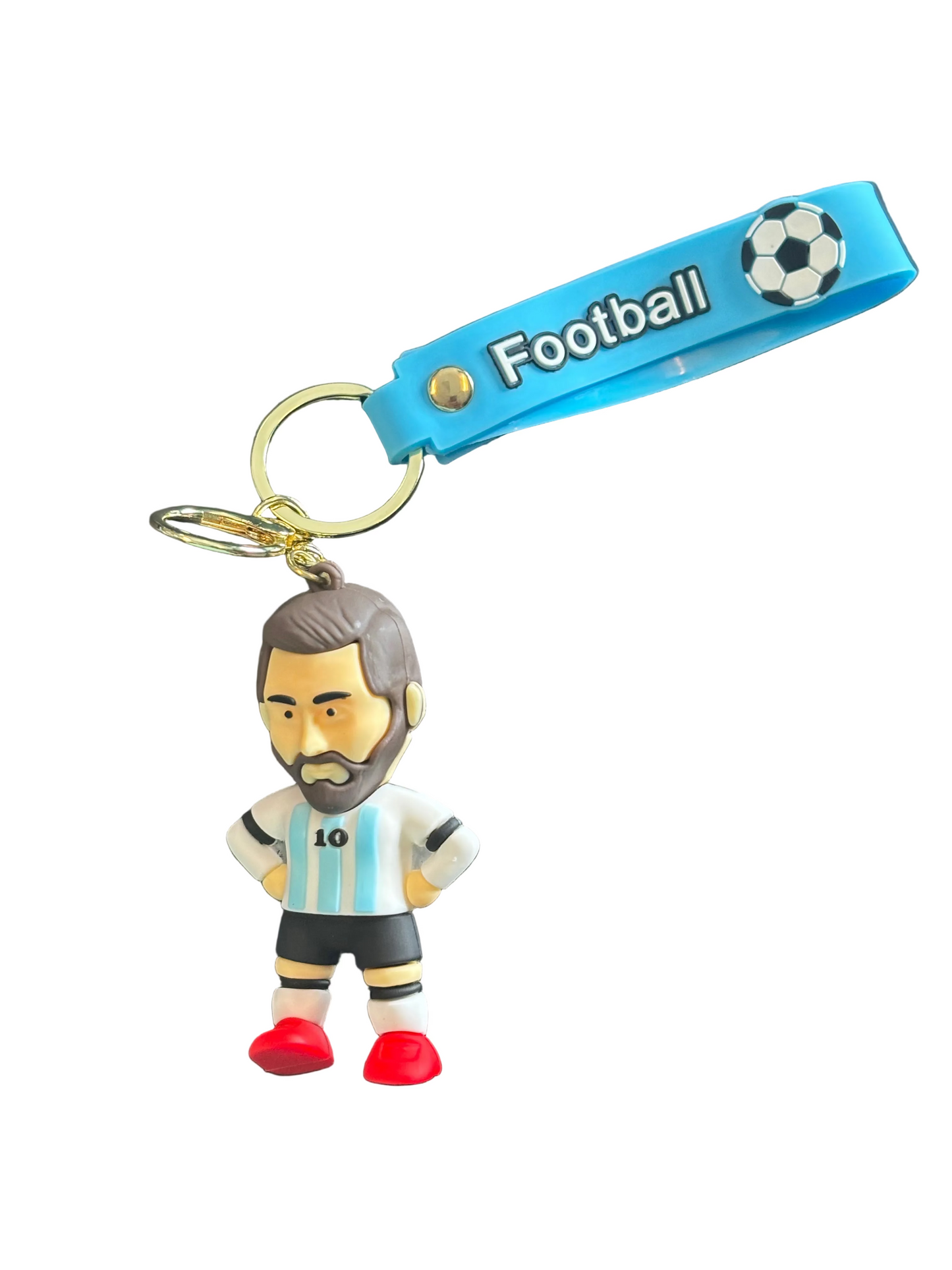 Soccer Player Figurine Keychain - The Art of Soccer Shop