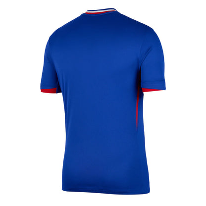 NIKE MEN'S FRANCE 2024/25 HOME JERSEY BLUE/RED - The Art of Soccer Shop