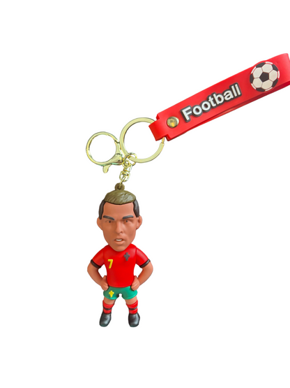 Soccer Player Figurine Keychain - The Art of Soccer Shop