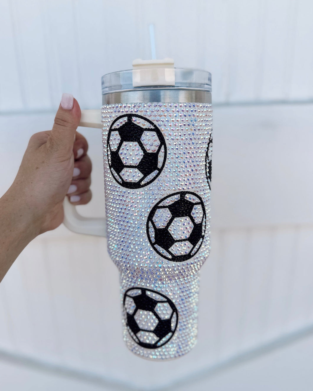 Soccer BLING Tumbler