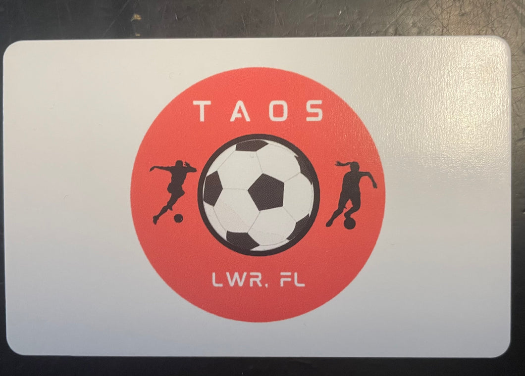 The Art of Soccer Gift Card