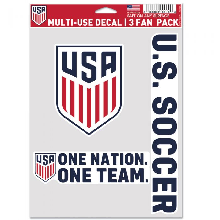 US SOCCER - NATIONAL TEAM MULTI USE 3 FAN PACK