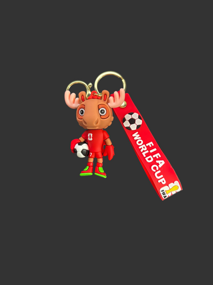 World Cup Mascot Keychains - The Art of Soccer Shop
