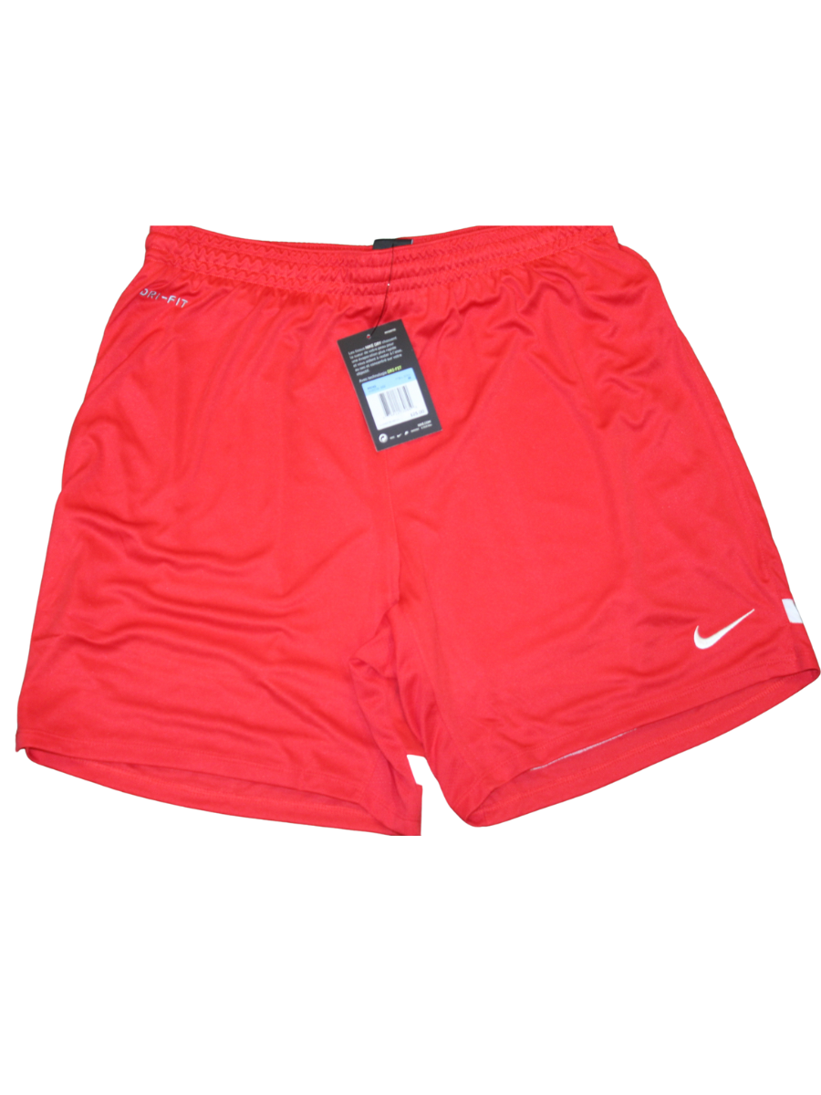 Nike Mens Red Soccer Shorts with Liner - The Art of Soccer Shop