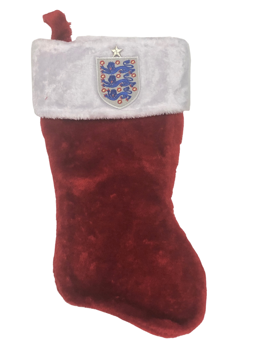 England Soccer Christmas Stocking
