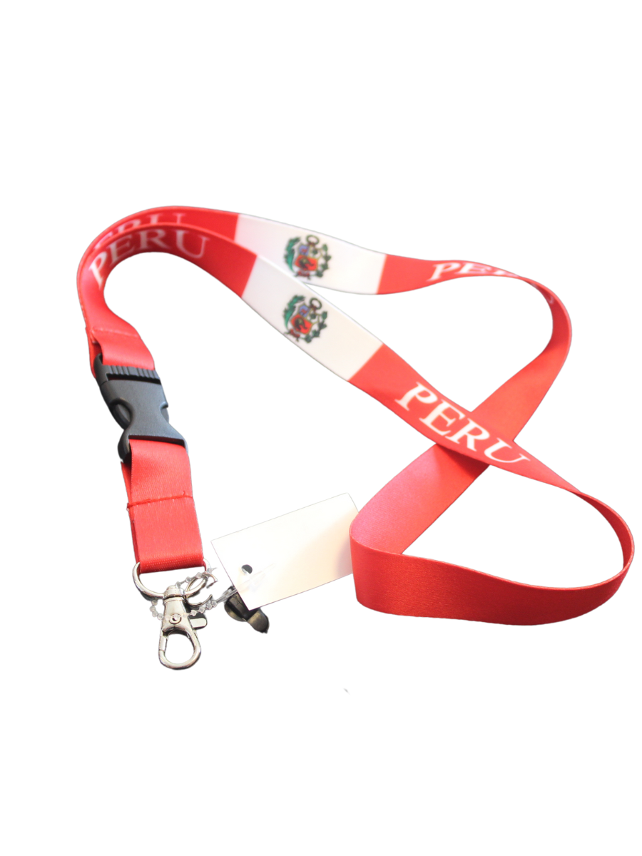 Peru soccer lanyard - The Art of Soccer Shop