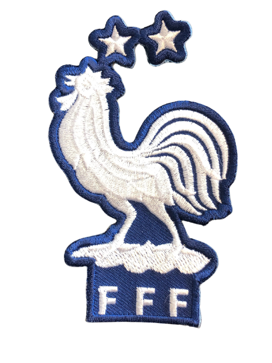 France 2 star soccer patch - The Art of Soccer Shop