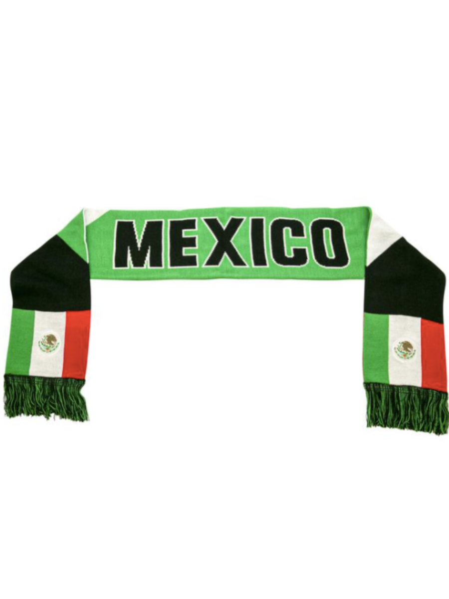 Mexico Reversible Fan Scarf - The Art of Soccer Shop
