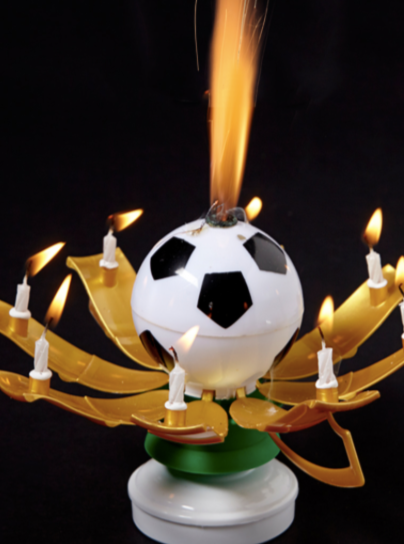 Soccer Birthday Candle - The Art of Soccer Shop