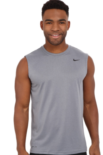 Nike Legend Sleeveless Gray Top - The Art of Soccer Shop