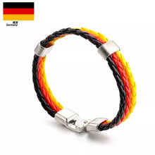 Load image into Gallery viewer, World Cup Country Woven Bracelet
