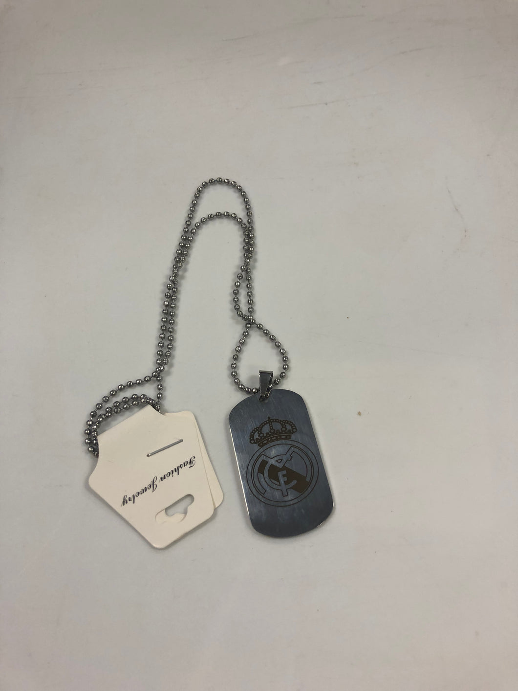 Soccer Dog Tag Necklaces
