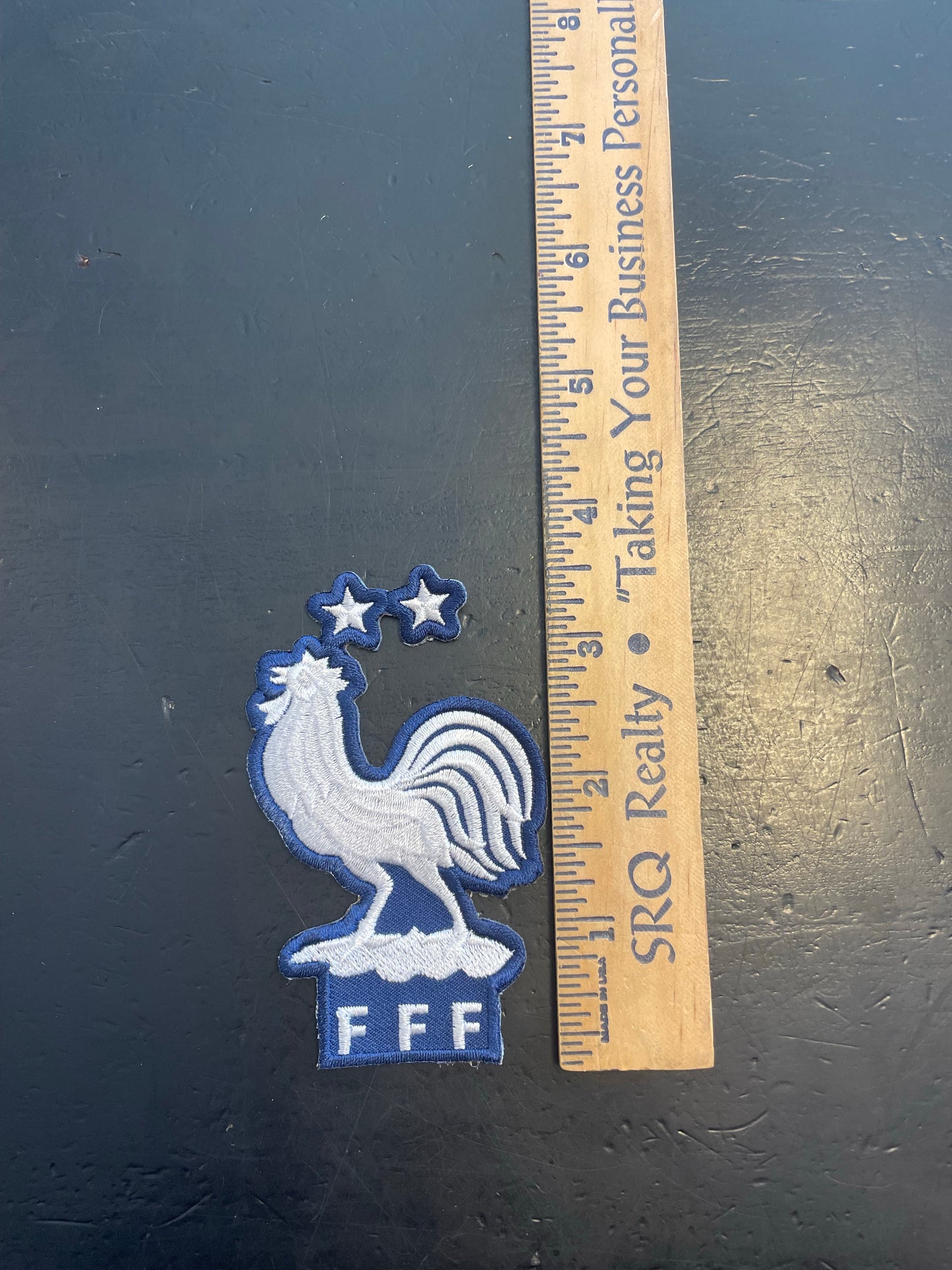 France 2 star soccer patch - The Art of Soccer Shop