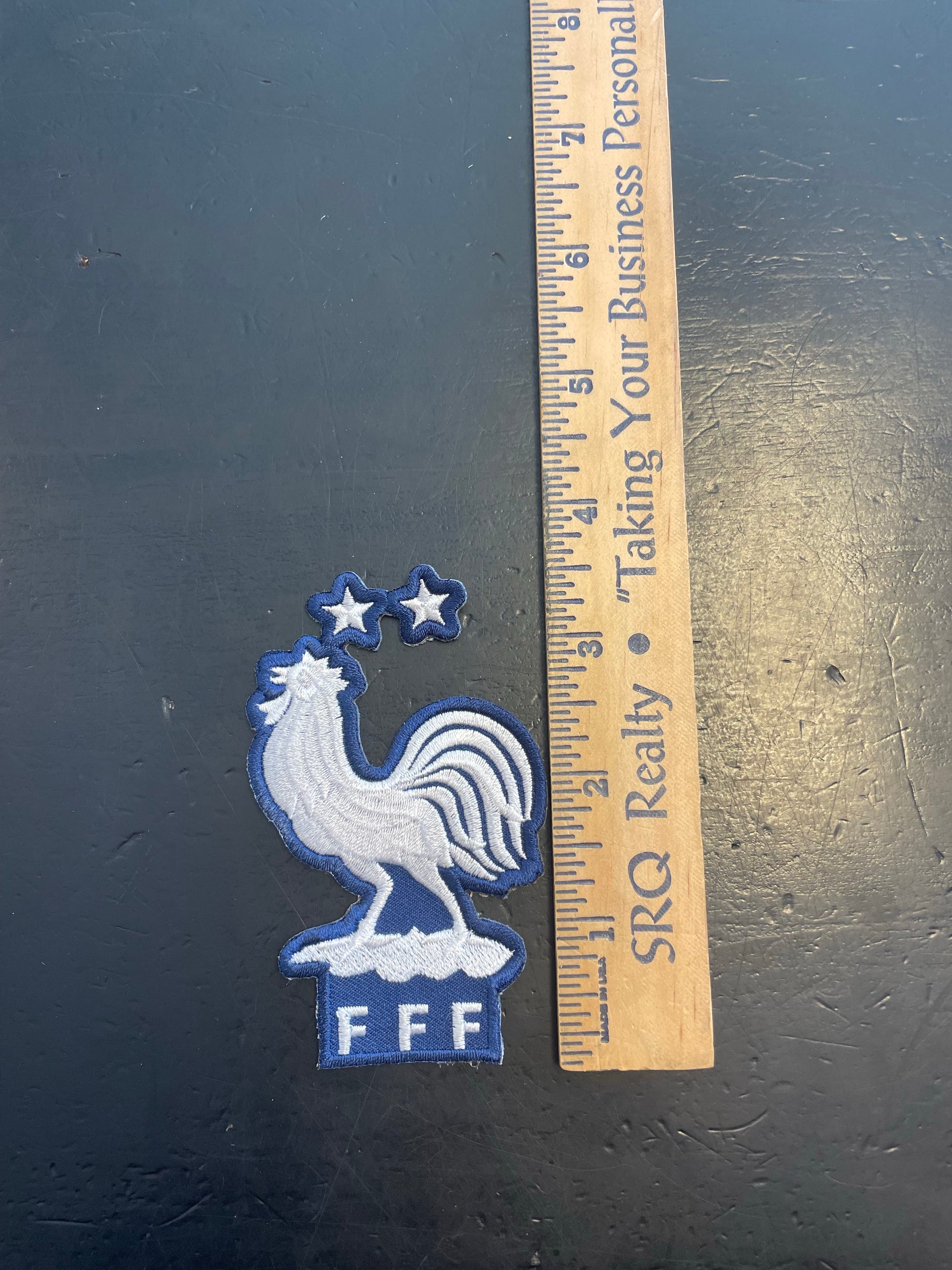 France 2 star soccer patch - The Art of Soccer Shop