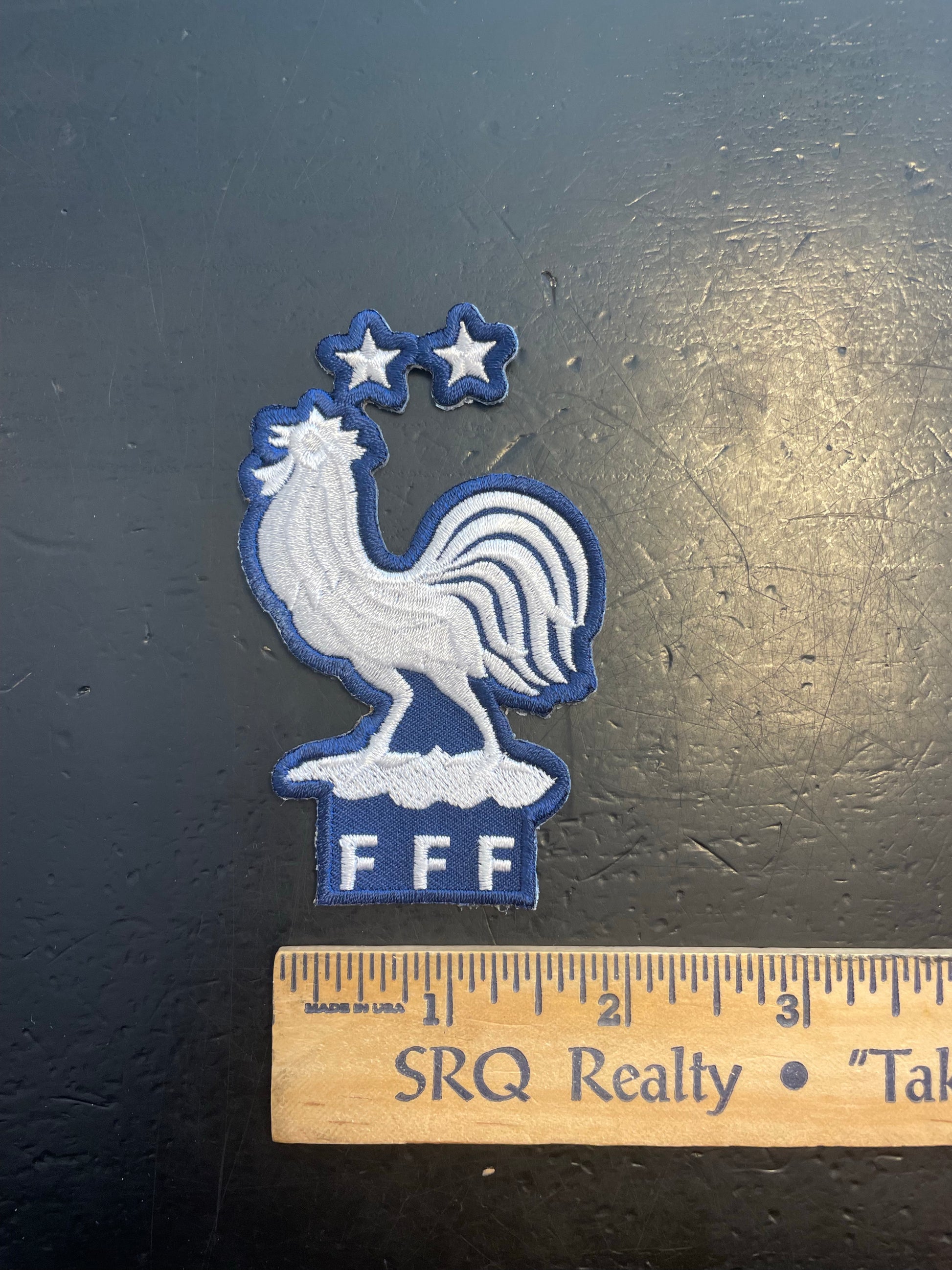 France 2 star soccer patch - The Art of Soccer Shop