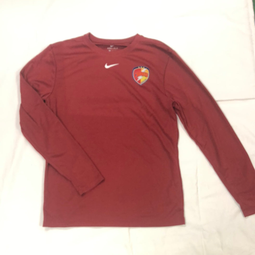 Nike Chargers l/s burgundy