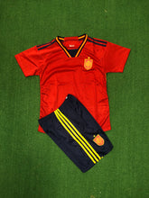 Load image into Gallery viewer, Spain World Cup Youth Kit 22/23
