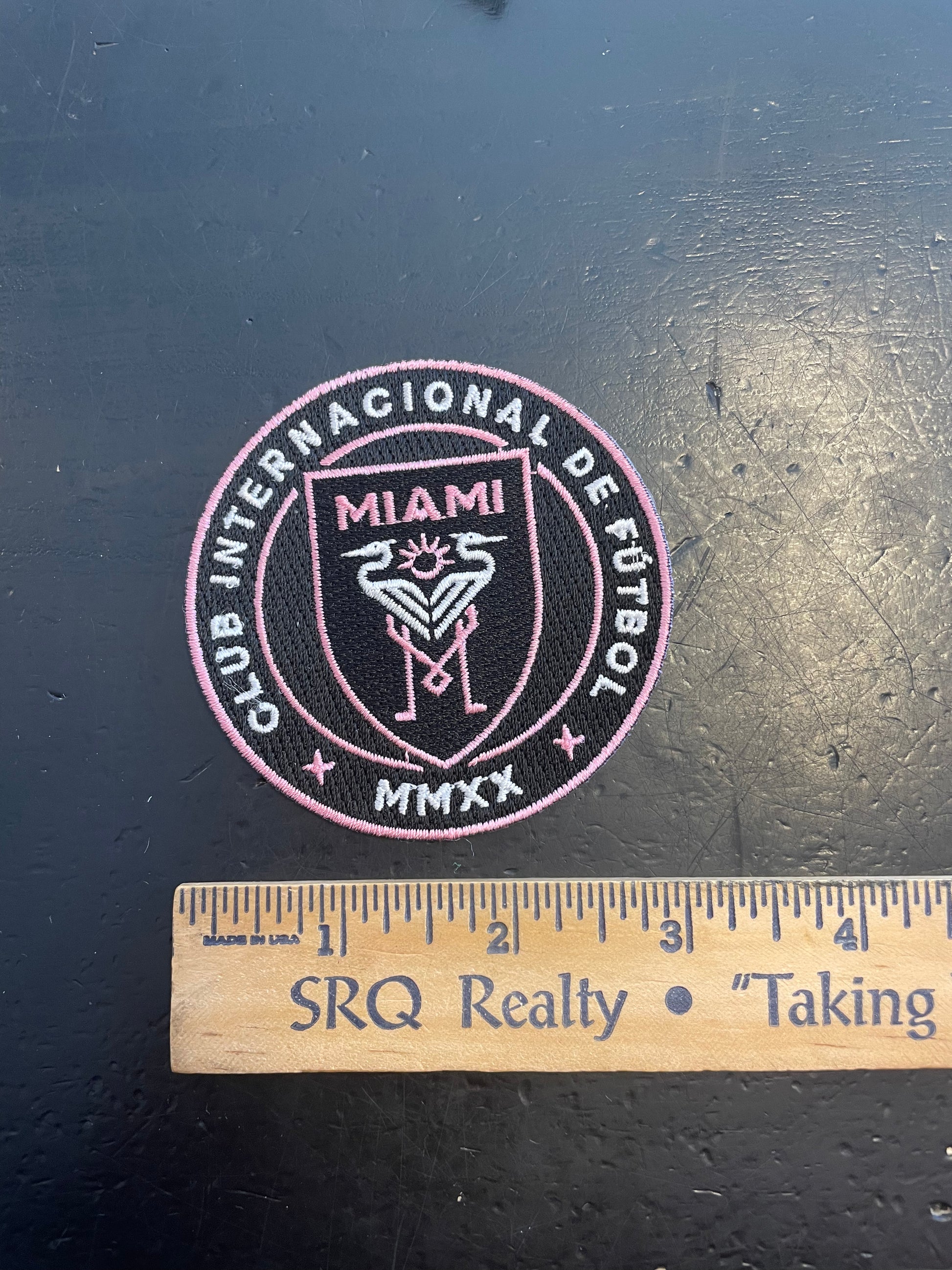 Inter Miami Soccer Patch - The Art of Soccer Shop