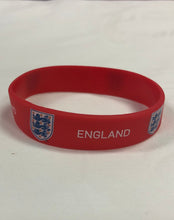 Load image into Gallery viewer, England Soccer Band Bracelet
