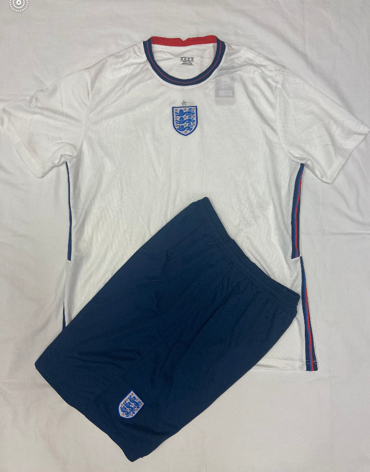 England 21/22 Adult Home Soccer Uniform