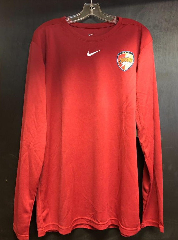 Nike Chargers Men's Long Sleeve Knit Top - The Art of Soccer Shop